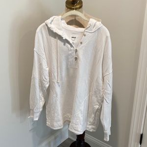 aerie henley hoodie